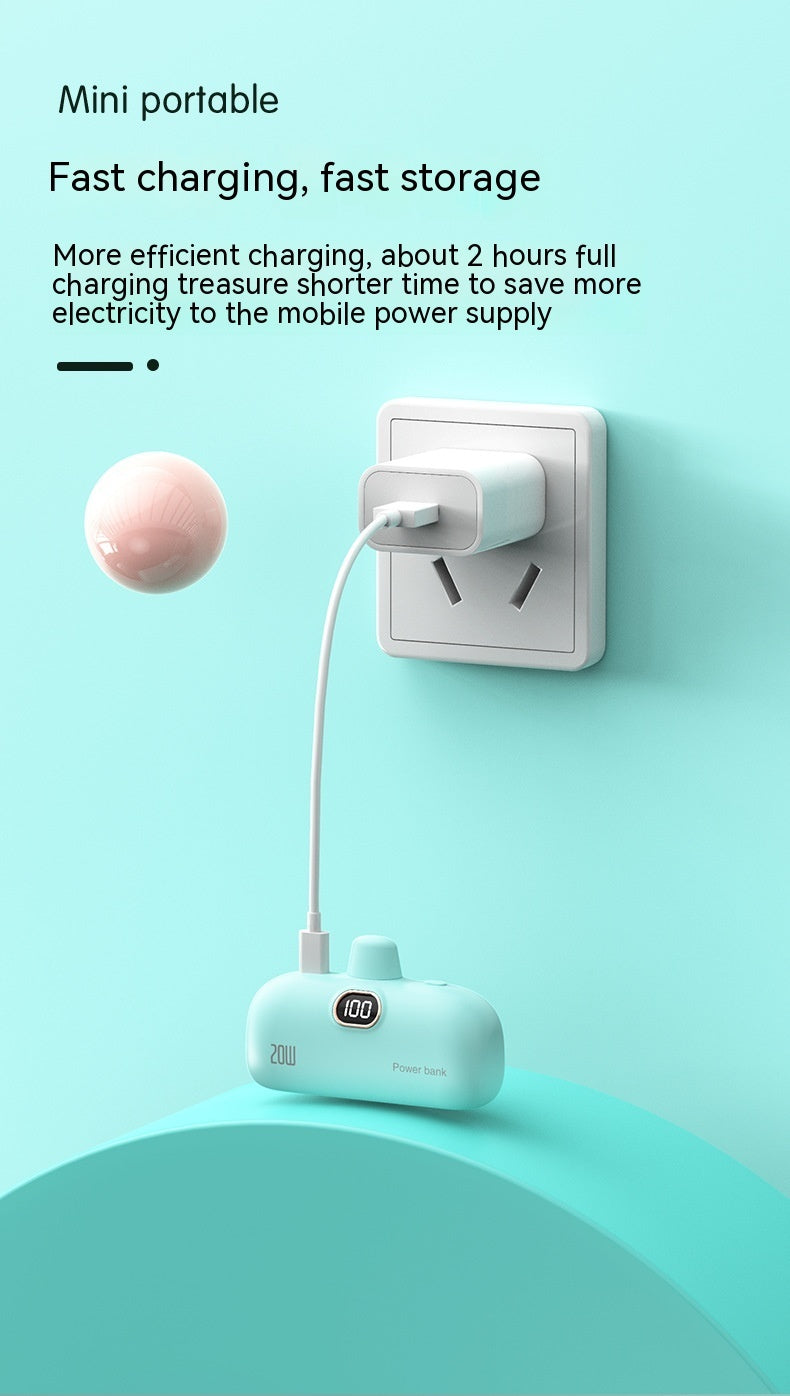 Pocket Wireless Capsule Power Bank - Gadgetify Verse