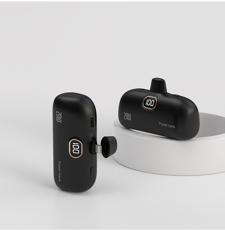 Pocket Wireless Capsule Power Bank - Gadgetify Verse