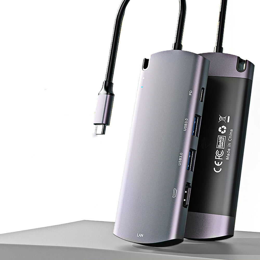6-in-1 Type-C Hub & Dual M.2 SSD Docking Station - Gadgetify Verse