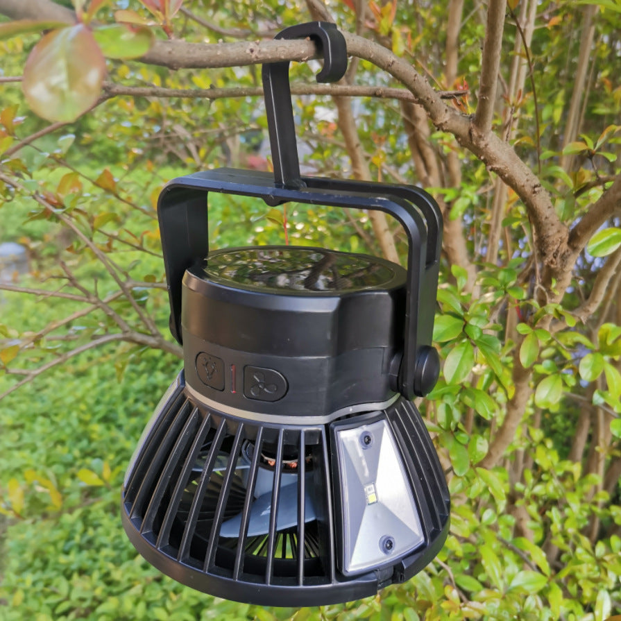 Solar-Powered Camping Light & Fan Combo - Gadgetify Verse