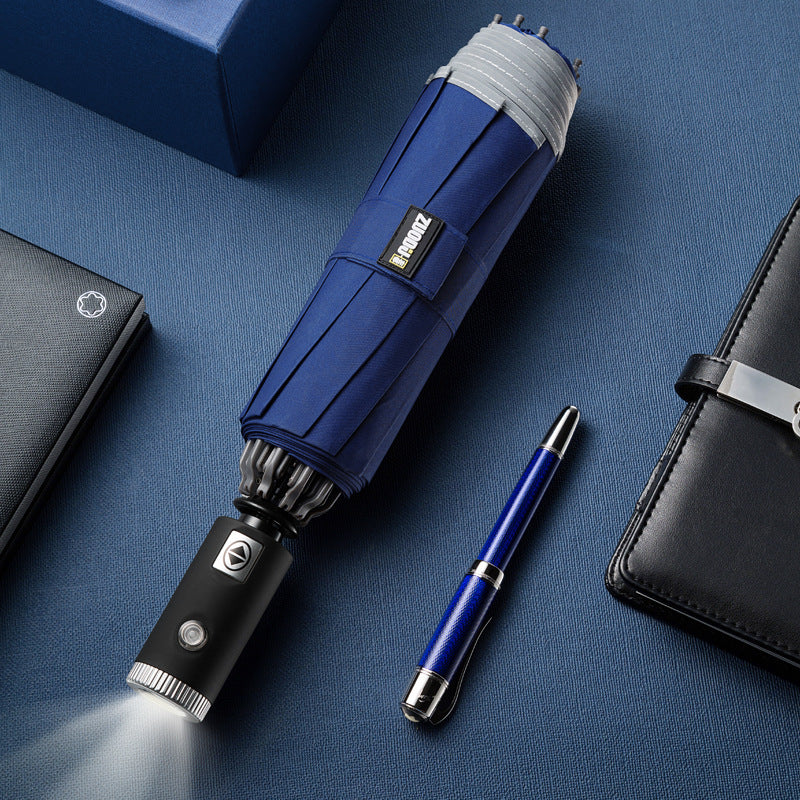 LED Flashlight Umbrella: Your All-Weather Companion - Gadgetify Verse