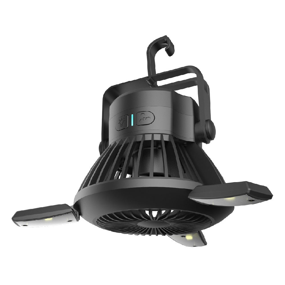 Solar-Powered Camping Light & Fan Combo - Gadgetify Verse