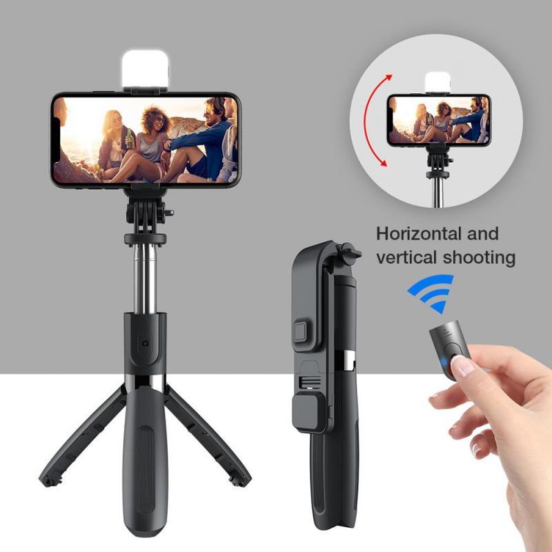 Bluetooth Selfie Stick with Remote Control - Gadgetify Verse