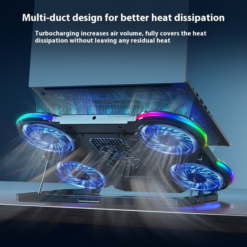 Notebook Play Speed 4-Core Laptop Cooler - Gadgetify Verse