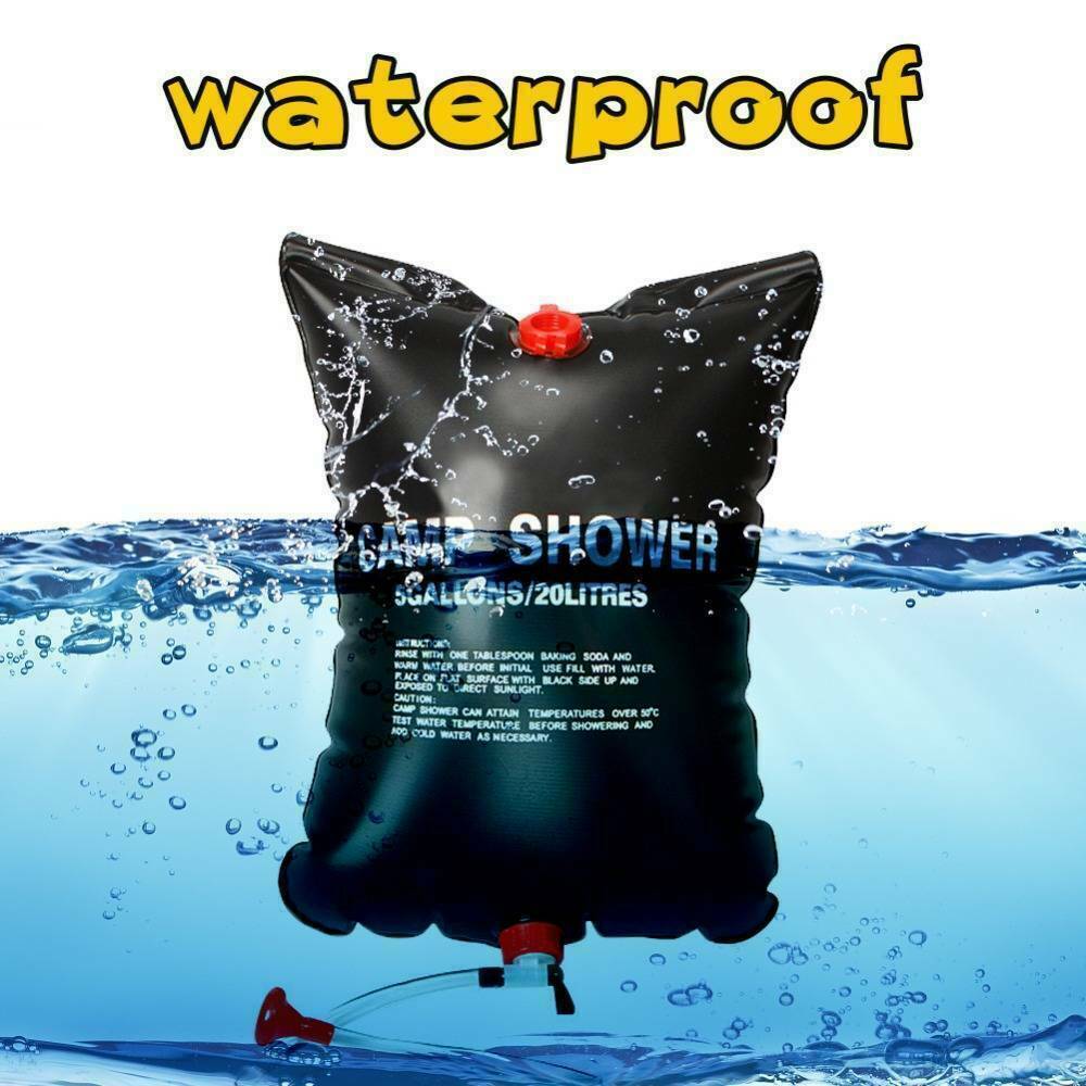 20L Portable Solar Camping Shower Bag - Gadgetify Verse