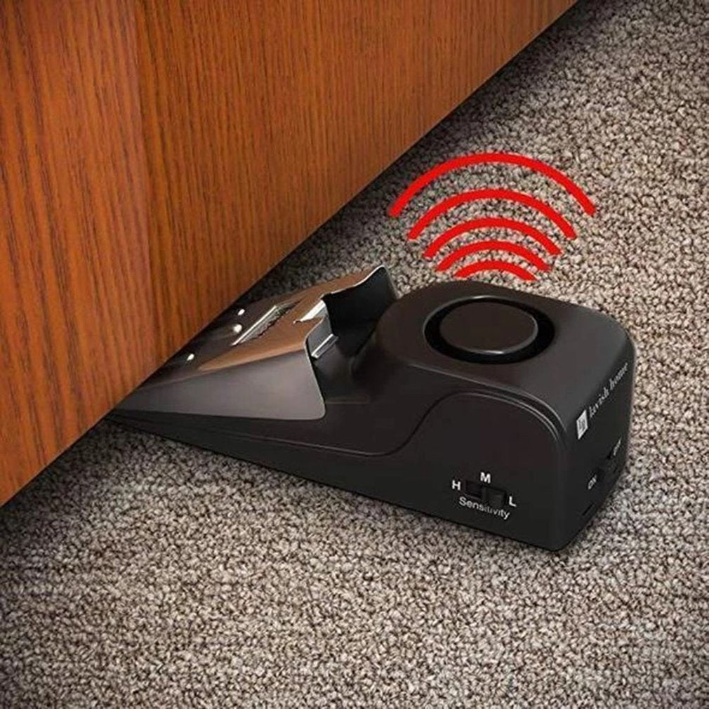 Door Stop Alarm - Security Wedge Stopper - Gadgetify Verse