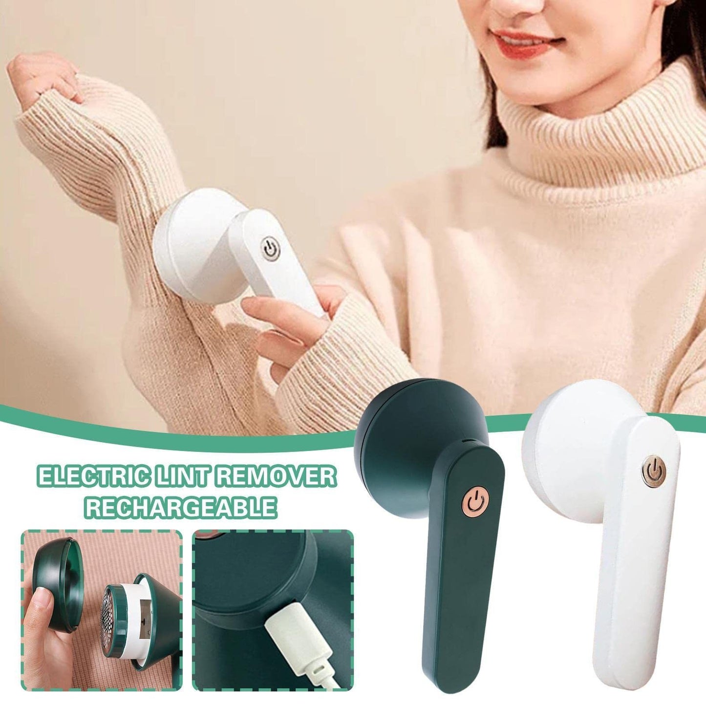 USB Rechargeable Electric Lint Remover - Gadgetify Verse