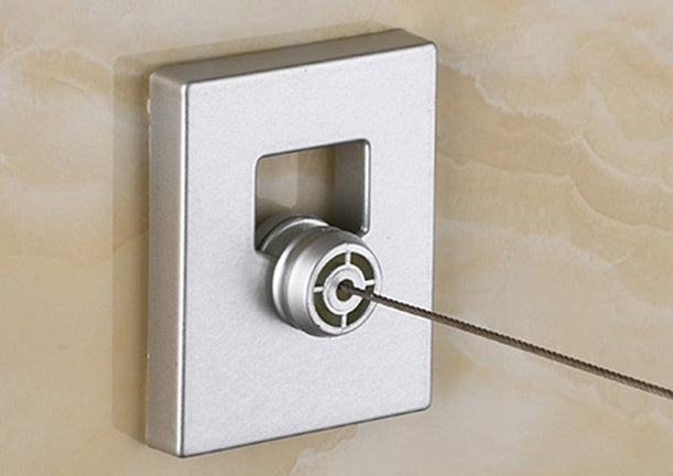 4.2m Retractable Stainless Steel Clothesline - Gadgetify Verse