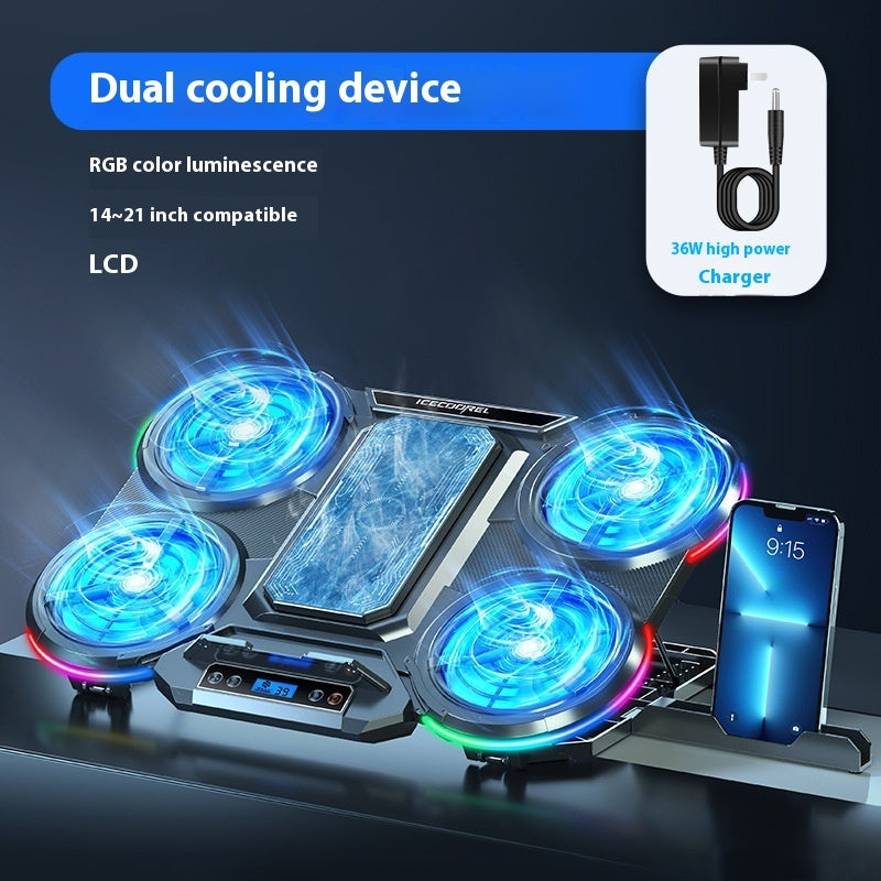 Notebook Play Speed 4-Core Laptop Cooler - Gadgetify Verse
