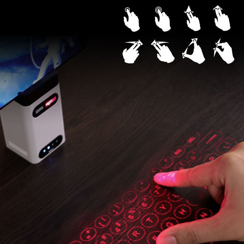 Projection Virtual Keyboard And Mouse - Gadgetify Verse